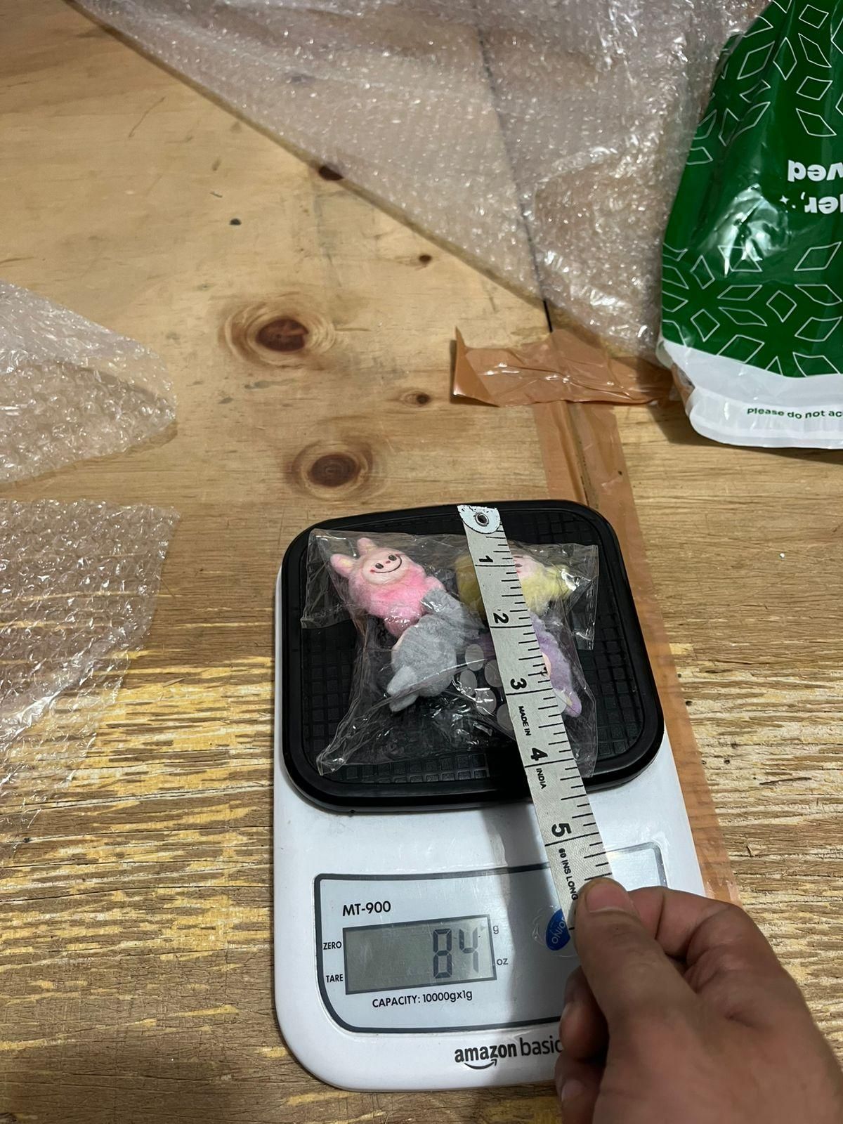 Trendy Labubu Mini Car Dashboard Toys – Pack of 4